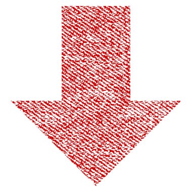 Kumaş dokulu simgesi aşağı ok