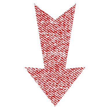 Kumaş dokulu simgesi aşağı ok