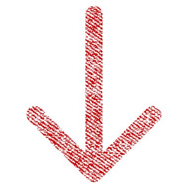 Kumaş dokulu simgesi aşağı ok