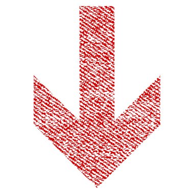 Kumaş dokulu simgesi aşağı ok