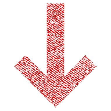 Kumaş dokulu simgesi aşağı ok