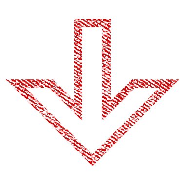 Kumaş dokulu simgesi aşağı ok