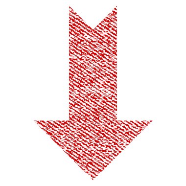 Kumaş dokulu simgesi aşağı ok