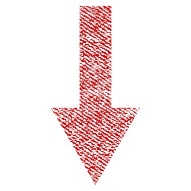 Kumaş dokulu simgesi aşağı ok