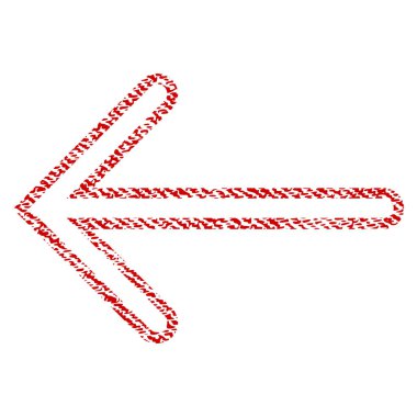 Ok sol kumaş dokulu simgesi