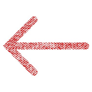 Ok sol kumaş dokulu simgesi