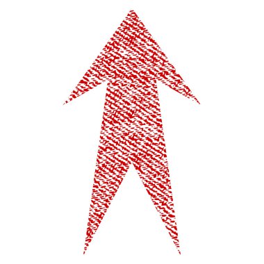 Kumaş dokulu simgesi yukarı ok