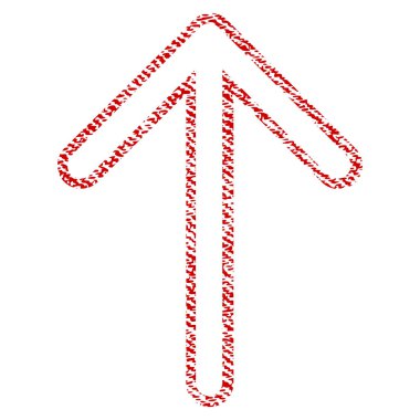 Kumaş dokulu simgesi yukarı ok