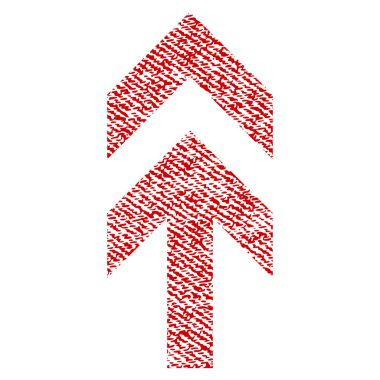 Kumaş dokulu simgesi yukarı ok