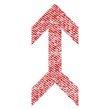 Kumaş dokulu simgesi yukarı ok