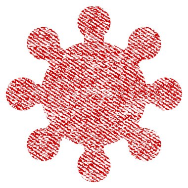 Dişli kumaş dokulu simgesini