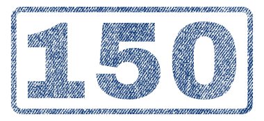 150 Tekstil damgası