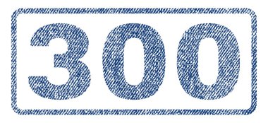 300 Tekstil damgası