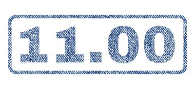 11.00 Tekstil damgası