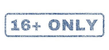 16 artı sadece Tekstil damgası