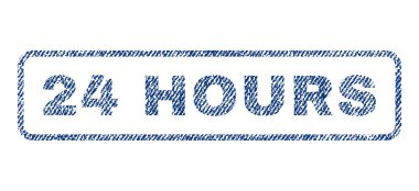 24 saat Tekstil damgası