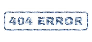 404 hatası Tekstil damgası