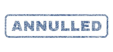 İptal Tekstil damgası