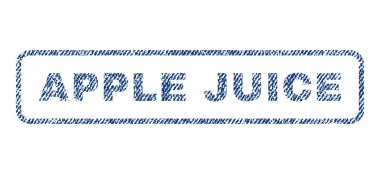 Elma suyu Tekstil damgası