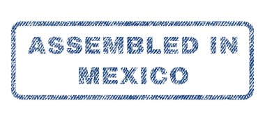 Meksika Tekstil pul monte