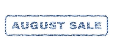 Ağustos Satılık Tekstil damgası