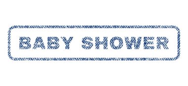 Bebek duş Tekstil damgası