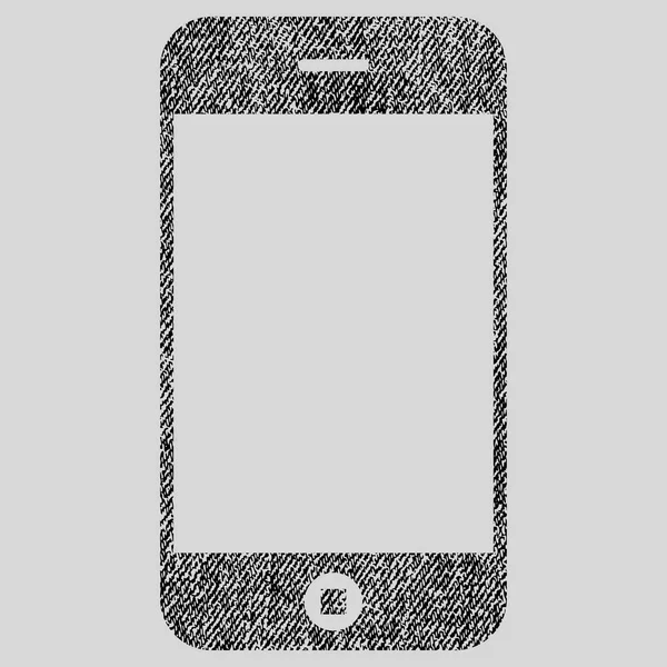 Smartphone Textur Ikone — Stockvektor