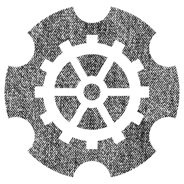 Колесо Тканина Текстурована піктограма — стоковий вектор
