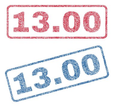 13.00 Tekstil pullar