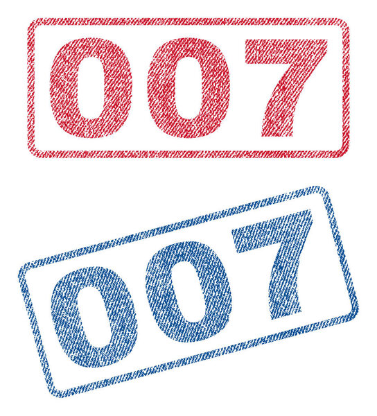 007 Textile Stamps