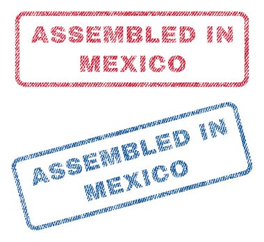 Meksika Tekstil pul monte