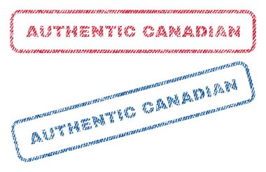 Otantik Kanada Tekstil pullar