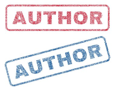 Yazar Tekstil pullar