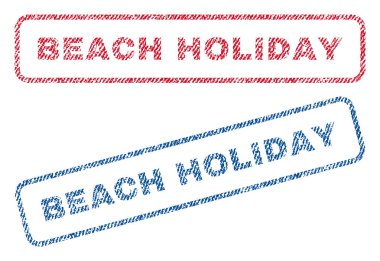 Beach tatil tekstil pullar