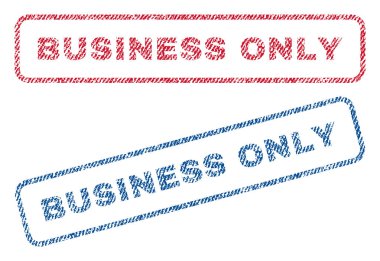 İş sadece Tekstil pullar