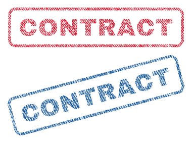 Sözleşme Tekstil pullar