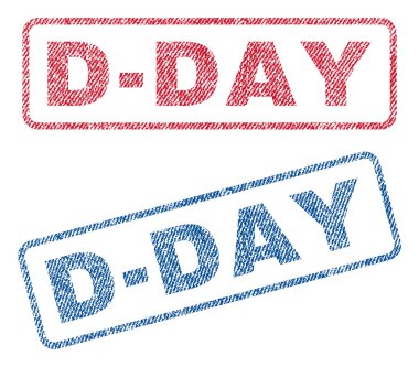 D-gün Tekstil pullar