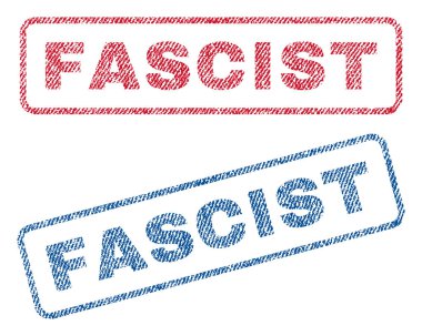 Faşist Tekstil pullar