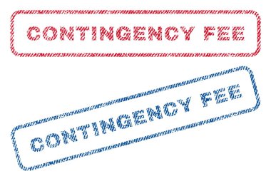 Acil durum ücreti Tekstil pullar