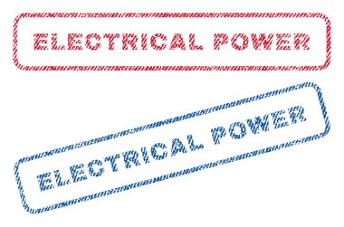 Elektrik Tekstil pullar