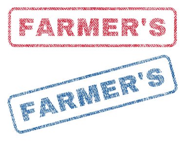 Çiftçiler Tekstil pullar