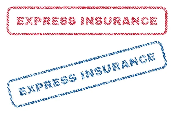 Экспресс-страхование — стоковый вектор