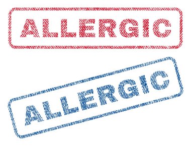 Alerjik Tekstil pullar