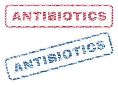 Antibiyotik Tekstil pullar