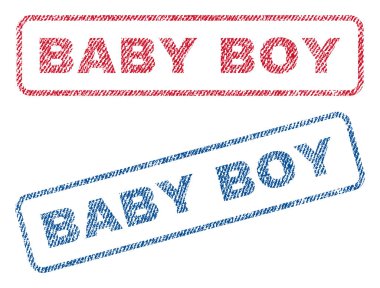 Bebek çocuk Tekstil pullar