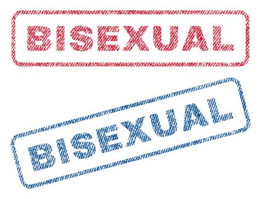 Biseksüel Tekstil pullar