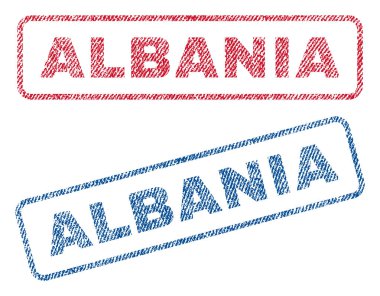 Arnavutluk Tekstil pullar