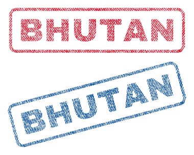 Bhutan Tekstil pullar