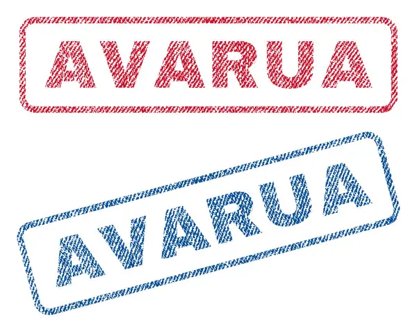 Avarua Tekstil pullar — Stok Vektör