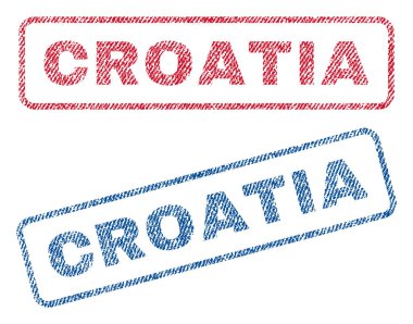 Hırvatistan Tekstil pullar